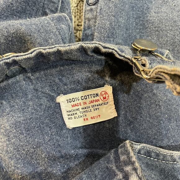 Vintage Izod Lacoste Bib Jean Overalls ~ 6/9M - Picture 11 of 11